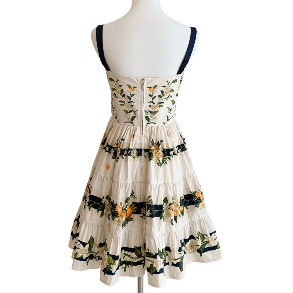 AGUA BY AGUA BENDITA Lima floral-printed cotton mini dress - Picture 7 of 10